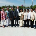 Mayor Maurizio Bevilacqua and Members of Council with representatives of the Filipino Canadian Association of Vaughan